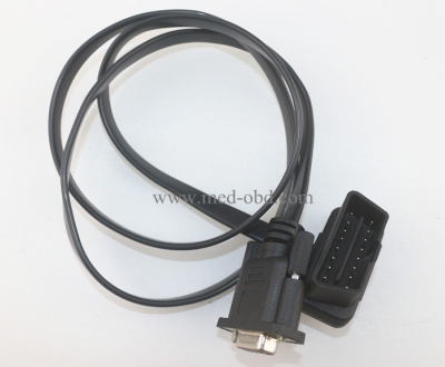Ribbon Cable OBD to DB9 Flat Cable 1.5m